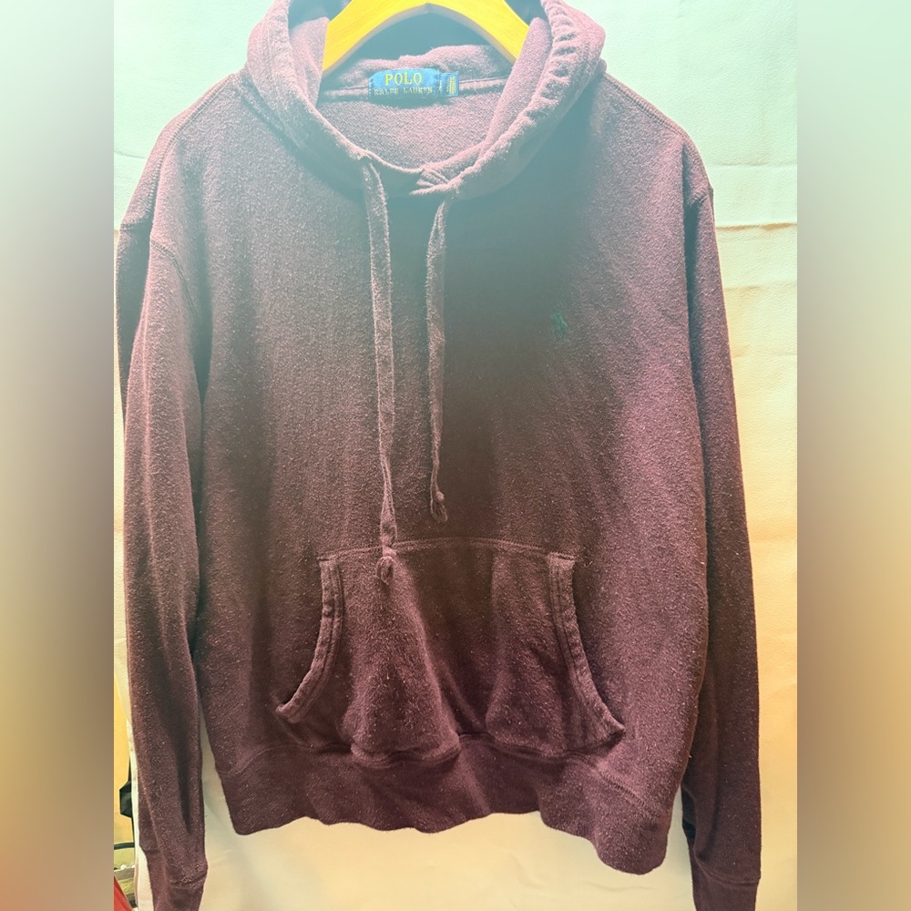 Ralph‎ Lauren Deep Burgundy Hoodie